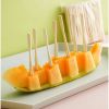 80pcs Disposable Fruit Fork Set; Appetizer Fruit Food Picks; Cake Dessert Snack Mini Forks; Party Supplies