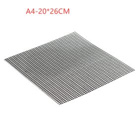 Barbecue Non-Stick Wire Mesh Grilling Mat Reusable Cooking Grilling Mat For Outdoor Activities (Option: 1Packet-6pcs)