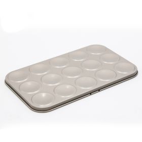 Biscuit cake pan (Option: 15 hemisphere)