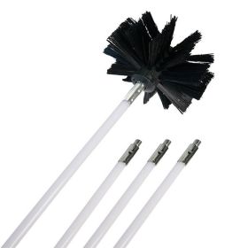 Pipe cleaning brush (Option: 9 shots-410mm x100mm)