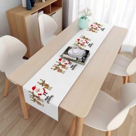 Table Towel Placemat Dustproof Tablecloth (Option: 4 Style-33 X150cm About 135g)