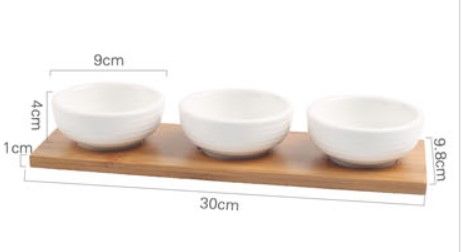 Ceramic Dried Fruit Dish Dish Plate (Option: F)