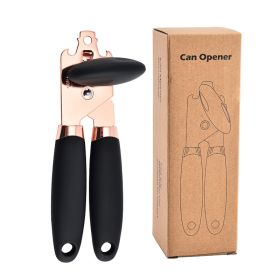 Simple Kitchen Tools Can Opener Stainless Steel Can Opener (Option: Black Box Packaging)