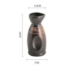 Creative Japanese Household Ceramic Baijiu Pot (Option: Polar rhyme-Large)