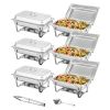 VEVOR Rectangle Chafing Dish Set