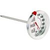 Escali AH1 Stainless Steel Oven Safe Meat Thermometer; Extra Large 2.5-inches Dial; Temperature Labeled for Beef; Poultry; Pork; and Veal Silver NSF C