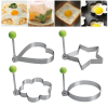 1pc Stainless Steel Fried Egg Pancake Shaper Omelette Rings Mold Mould Frying Egg Cooking Tools Kitchen Accessories Gadget
