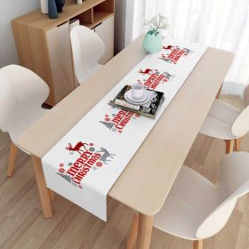 Table Towel Placemat Dustproof Tablecloth (Option: 6 Style-33 X180cm About 160g)