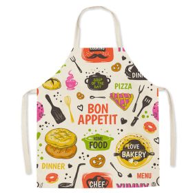 Fashion New Cartoon Restaurant Apron (Option: W998709-Adult Average Size)