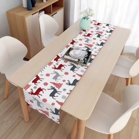 Table Towel Placemat Dustproof Tablecloth (Option: 1 Style-33 X200cm About 180g)