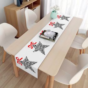 Table Towel Placemat Dustproof Tablecloth (Option: 24 Style-33 X200cm About 180g)
